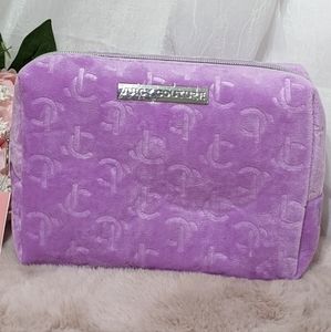 🆕 Juicy Couture Logo Travel Cosmetic Bag 💗